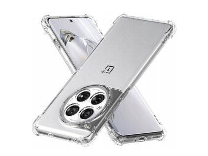 Techsuit – Shockproof Clear Silicone puzdro na OnePlus 12 – číre