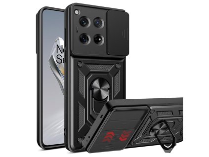 Techsuit – CamShield Series puzdro na OnePlus 12 – čierne