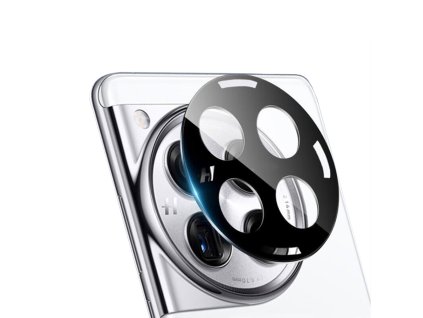 Techsuit – Full Camera ochranné sklo na OnePlus 12 – čierne