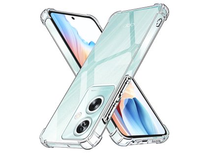 Techsuit – Shockproof Clear Silicone puzdro na Oppo A79 5G / OnePlus Nord N30 SE – číre