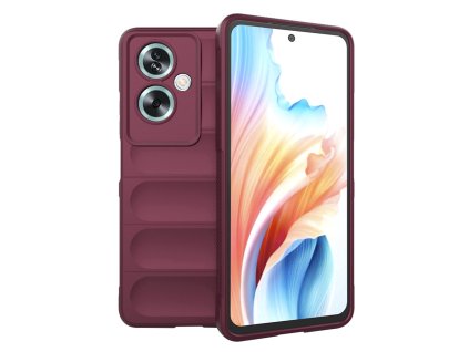 Techsuit – Magic Shield puzdro na Oppo A79 5G / OnePlus Nord N30 SE – bordové