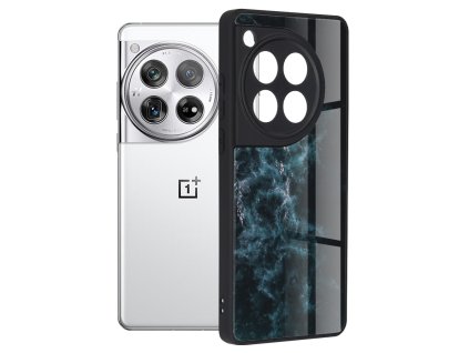 Techsuit – Glaze Series puzdro na OnePlus 12 – modrá hmlovina