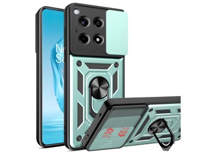 Techsuit – CamShield Series puzdro na OnePlus 12R – zelené