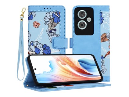 Techsuit – FlipCraft puzdro na Oppo A79 5G / OnePlus Nord N30 SE – Vibrant Blue