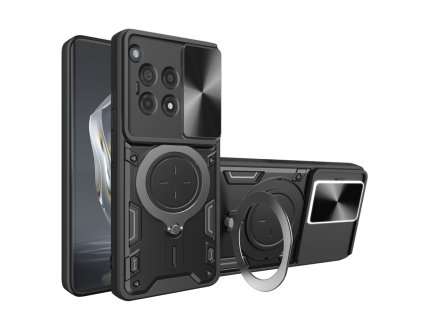 Techsuit – CamGuard Pro puzdro na OnePlus 12R – čierne