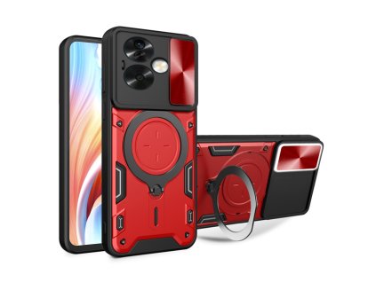 Techsuit – CamGuard Pro puzdro na Oppo A79 5G / OnePlus Nord N30 SE – červené