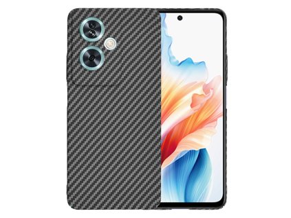 Techsuit – Carbonite FiberShell puzdro na Oppo A79 5G / OnePlus Nord N30 SE – čierne