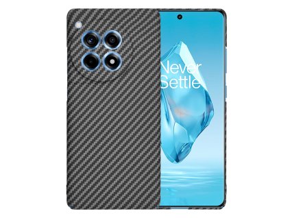 Techsuit – Carbonite FiberShell puzdro na OnePlus 12R – čierne