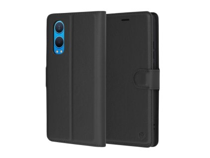 Techsuit – Leather Folio puzdro na OnePlus Nord CE4 Lite – čierne