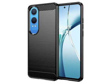 Techsuit – Carbon Silicone puzdro na OnePlus Nord CE4 Lite – čierne