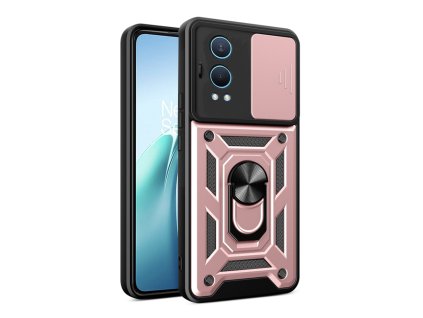 Techsuit – CamShield Series puzdro na OnePlus Nord CE4 Lite – ružovo-zlaté