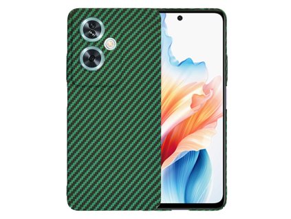 Techsuit – Carbonite FiberShell puzdro na Oppo A79 5G / OnePlus Nord N30 SE – zelené
