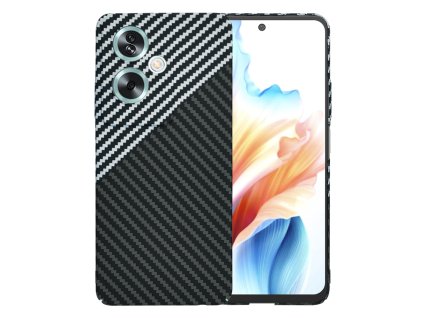Techsuit – Carbonite FiberShell puzdro na Oppo A79 5G / OnePlus Nord N30 SE – nenápadné sivé