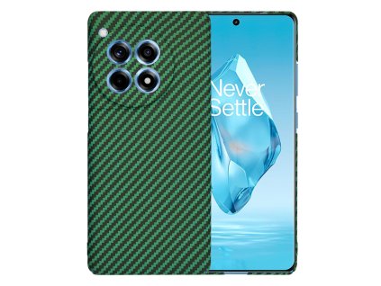 Techsuit – Carbonite FiberShell puzdro na OnePlus 12R – zelené