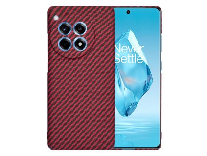 Techsuit – Carbonite FiberShell puzdro na OnePlus 12R – červené