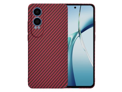 Techsuit – Carbonite FiberShell puzdro na OnePlus Nord CE4 Lite – červené