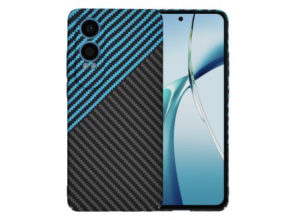 Techsuit – Carbonite FiberShell puzdro na OnePlus Nord CE4 Lite – pulzujúce modré