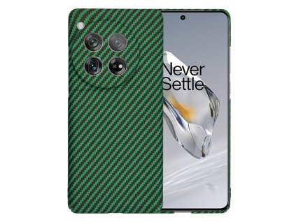 Techsuit – Carbonite FiberShell puzdro na OnePlus 12 – zelené