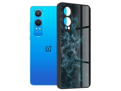 Techsuit – Glaze Series puzdro na OnePlus Nord CE4 Lite – modrá hmlovina