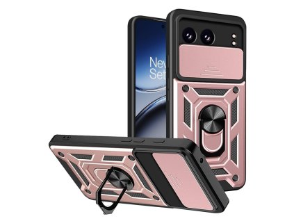 Techsuit – CamShield Series puzdro na OnePlus Nord 4 – ružovo-zlaté