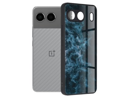 Techsuit – Glaze Series puzdro na OnePlus Nord 4 – modrá hmlovina