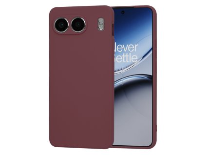 Techsuit – SoftFlex puzdro na OnePlus Nord 4 – slivkovo červené