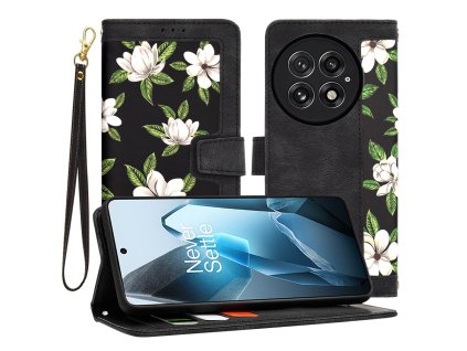 Techsuit – FlipCraft puzdro na OnePlus 13 – Flowers of the Dawn