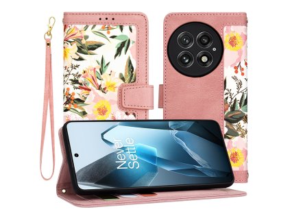 Techsuit – FlipCraft puzdro na OnePlus 13 – Sweetheart Pink