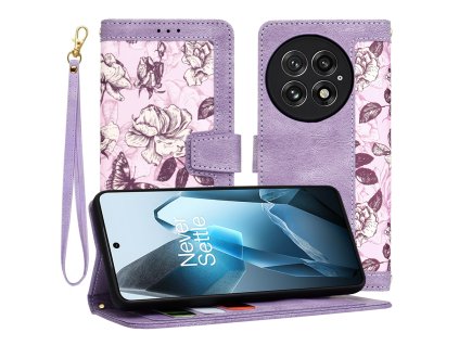 Techsuit – FlipCraft puzdro na OnePlus 13 – Mysterious Purple