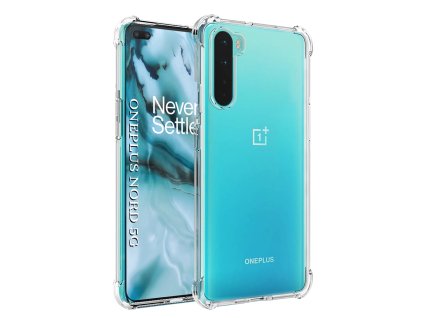 Techsuit – Shockproof Clear Silicone puzdro na OnePlus Nord 5G – číre