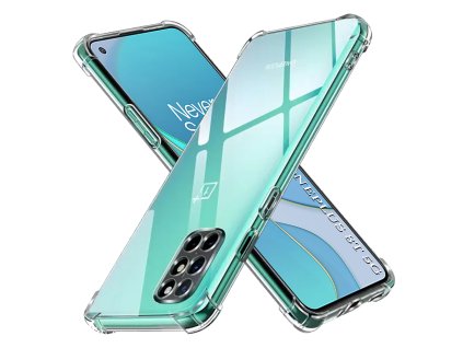 Techsuit – Shockproof Clear Silicone puzdro na OnePlus 8T – číre