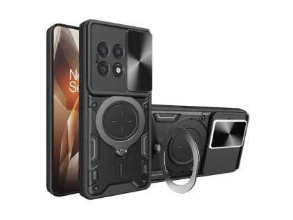 Techsuit – CamGuard Pro puzdro na OnePlus 13R – čierne