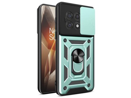 Techsuit – CamShield Series puzdro na OnePlus 13R – zelené