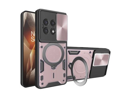 Techsuit – CamGuard Pro puzdro na OnePlus 13R – ružovo-zlaté