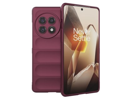 Techsuit – Magic Shield puzdro na OnePlus 13R – bordové