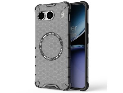 Techsuit – HoneyComb Shield MagSafe puzdro na OnePlus Nord 4 – čierne