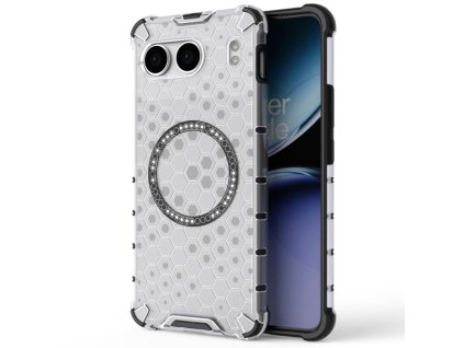 Techsuit - HoneyComb Shield MagSafe - OnePlus Nord 4 - White