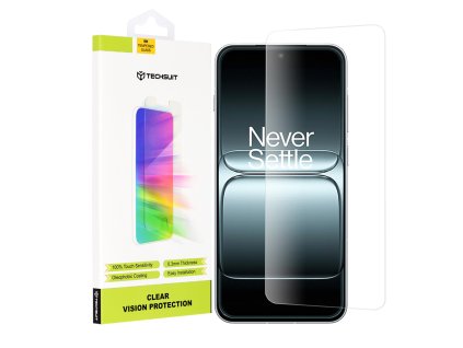 Techsuit – Clear Vision ochranné sklo na OnePlus 13T – transparentné