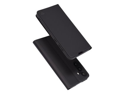 Techsuit – Magskin Book magnetické puzdro na Samsung Galaxy M56 – čierny