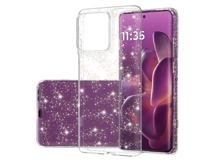 Techsuit – SparkleSkin Series priehľadný ochranný kryt na Motorola Edge 60 / Edge 60 Fusion – priehľadný