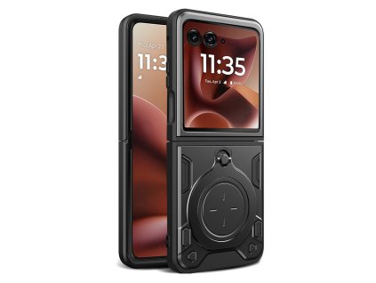 Techsuit – CamGuard Pro ochranný kryt na Motorola Razr 60 Ultra – čierny
