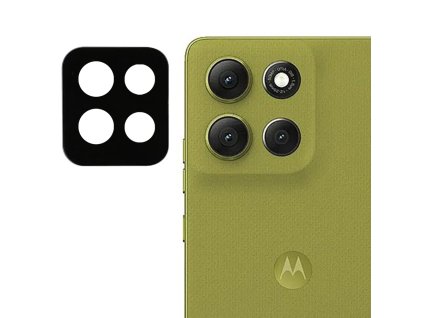 Techsuit – Full Camera Glass ochranné sklo na Motorola Moto G86 – čierny