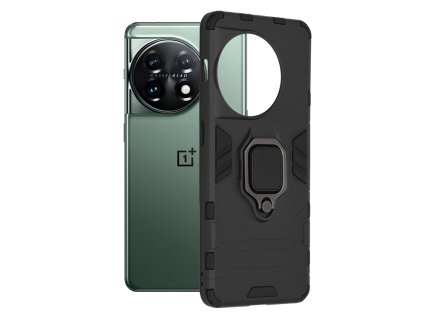 Techsuit – Silicone Shield silikónový kryt na OnePlus 11 – čierny