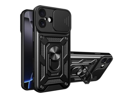 Techsuit – CamShield Series ochranný kryt na iPhone 17 – čierny