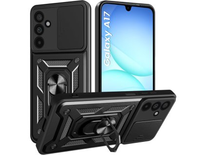 Techsuit – CamShield Series ochranný kryt na Samsung Galaxy A17 5G – čierny