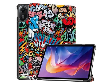 Techsuit – FoldPro ochranný kryt na Xiaomi Redmi Pad 2 – Urban Vibe (mestský motív)
