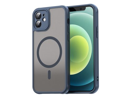Techsuit – HaloFrost II MagSafe ochranný kryt na iPhone 12 – tmavomodrý