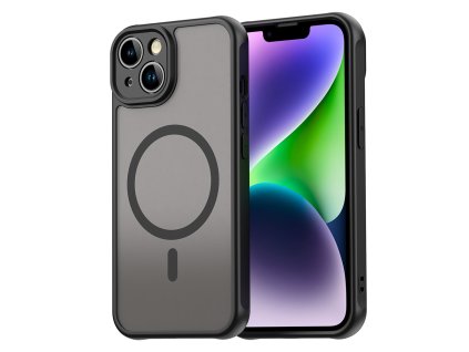 Techsuit – HaloFrost II MagSafe ochranný kryt na iPhone 13 – čierny