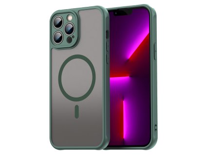 Techsuit – HaloFrost II MagSafe ochranný kryt na iPhone 13 Pro – zelený
