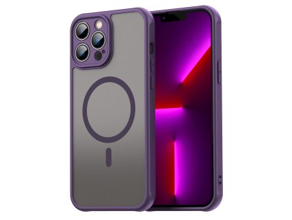 Techsuit – HaloFrost II MagSafe ochranný kryt na iPhone 13 Pro – fialový